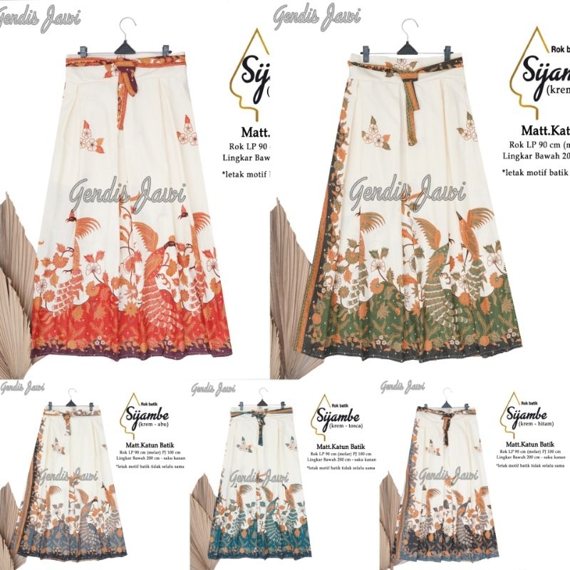 ROK BATIK PAYUNG PANJANG SIJAMBE SERIES PREMIUM