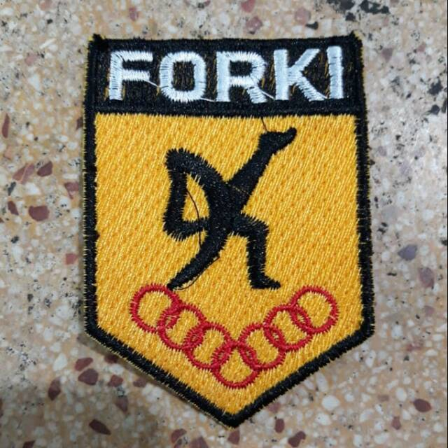 Bet dada beladiri karate Forki Badge Forki Bet FORKI bordir Bet forki karate