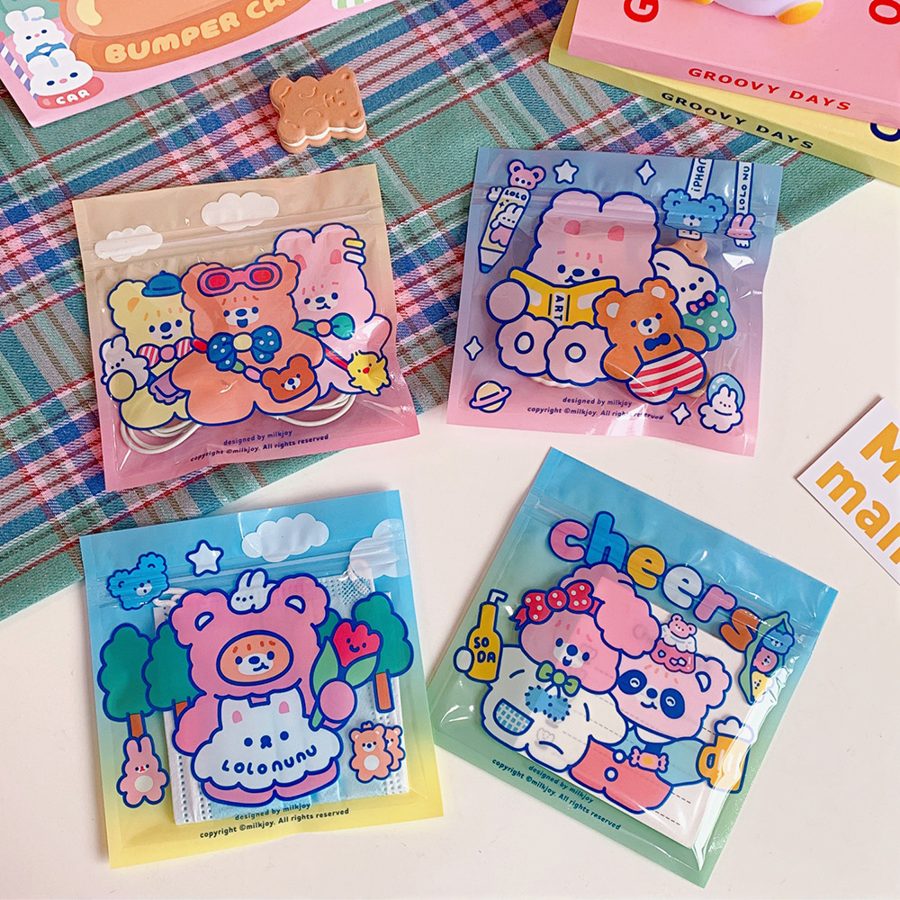 MILKJOY RESEALABLE ZIPLOCK STORAGE BAG