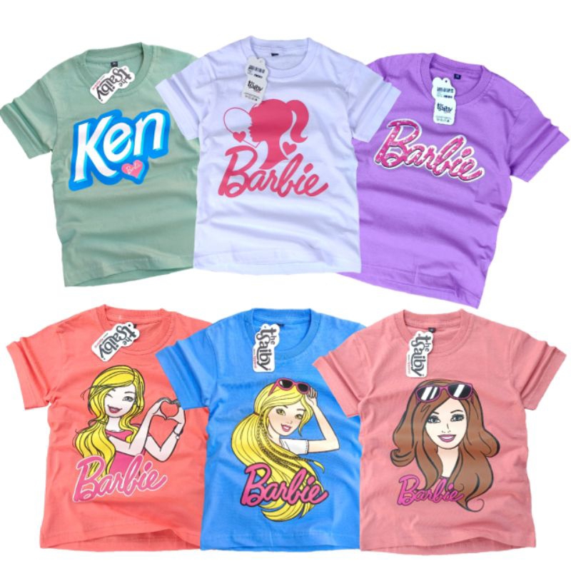 TSAIBY Kaos Anak Barbie & Mixue