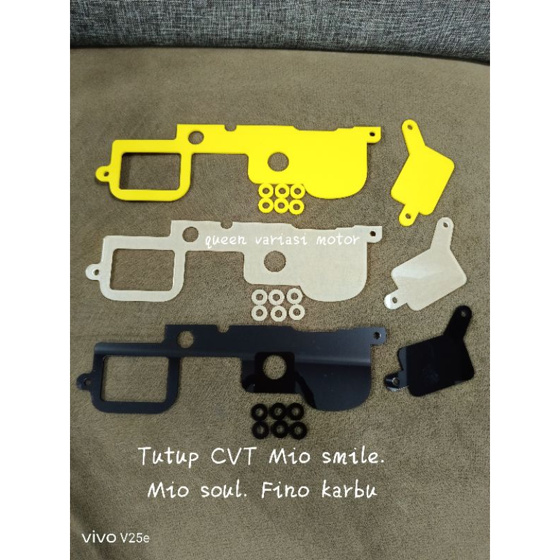 Tutup CVT Akrilik Mio Sporty Mio smile Mio soul Fino karbu