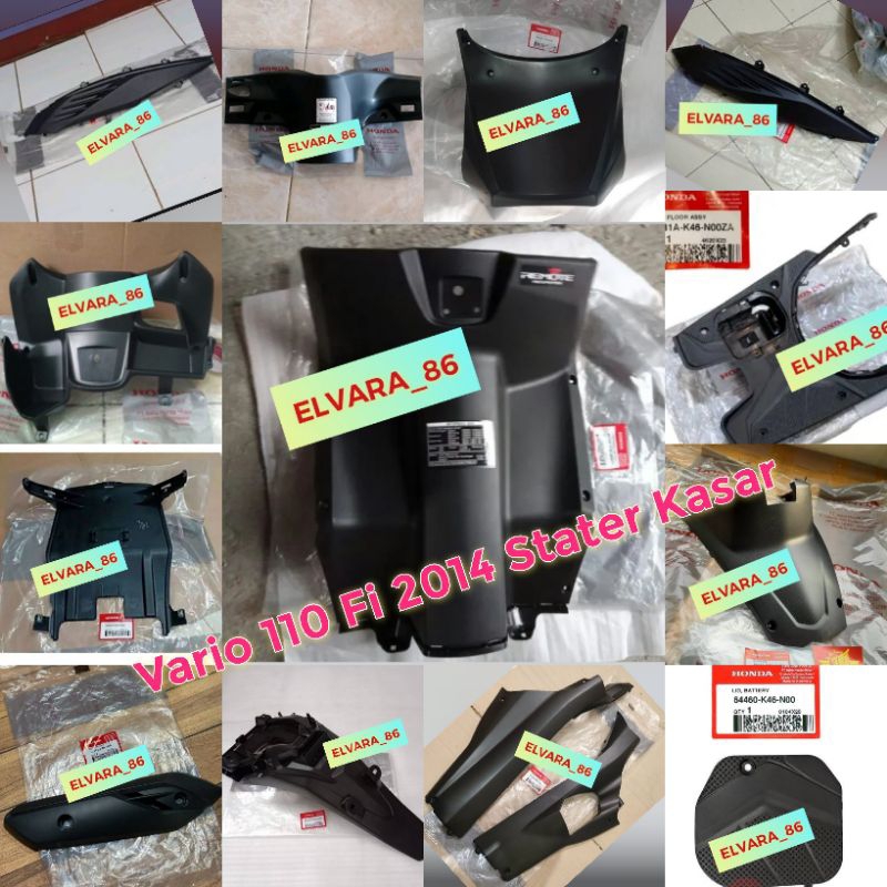 Cover body kasar Varian Honda Vario 110 Fi LED 2014 Stater Kasar Original AHM