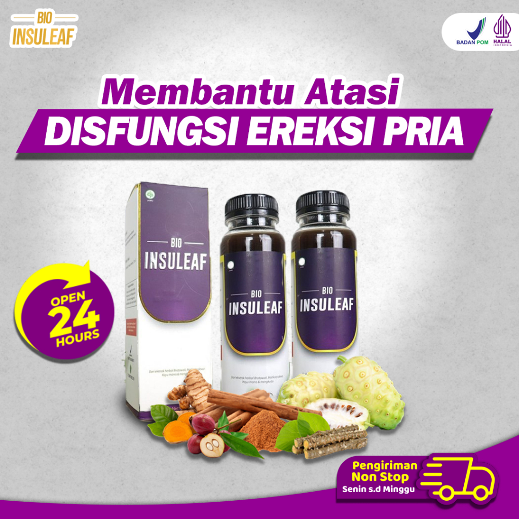 

Bio Insuleaf - Herbal Alami Cegah & Bantu Atasi Diabetes Bantu Turunkan Kolesterol & Gula Darah / Bantu Cegah Diabetes Melitus / Bantu Mencegah Gagal Ginjal