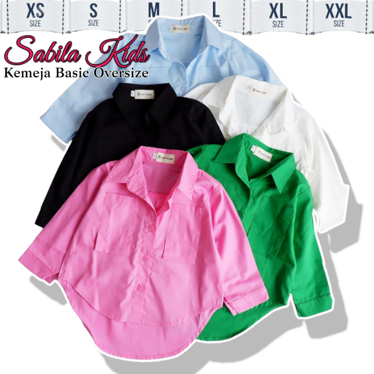 Almahyra.id - SABILA KIDS - baju atasan anak wanita terbaru (3-12 tahun) kemeja anak wanita korean s
