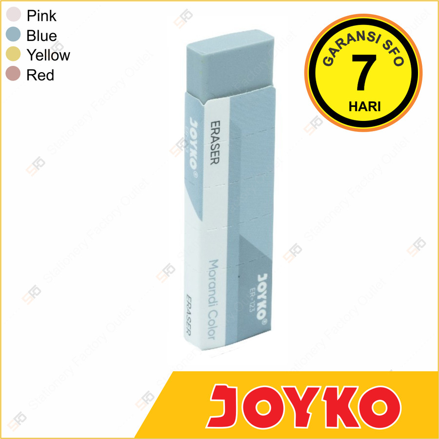 

Penghapus Joyko ER-123 - Morandi Pastel Color Eraser - SFO Semarang Official