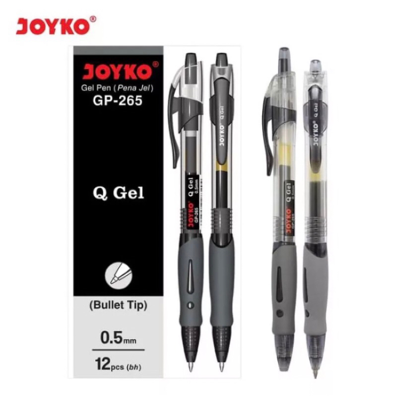 

Pulpen Gel Joyko Gp-265 NT Gel 0.5mm ( 12 pcs per pack )