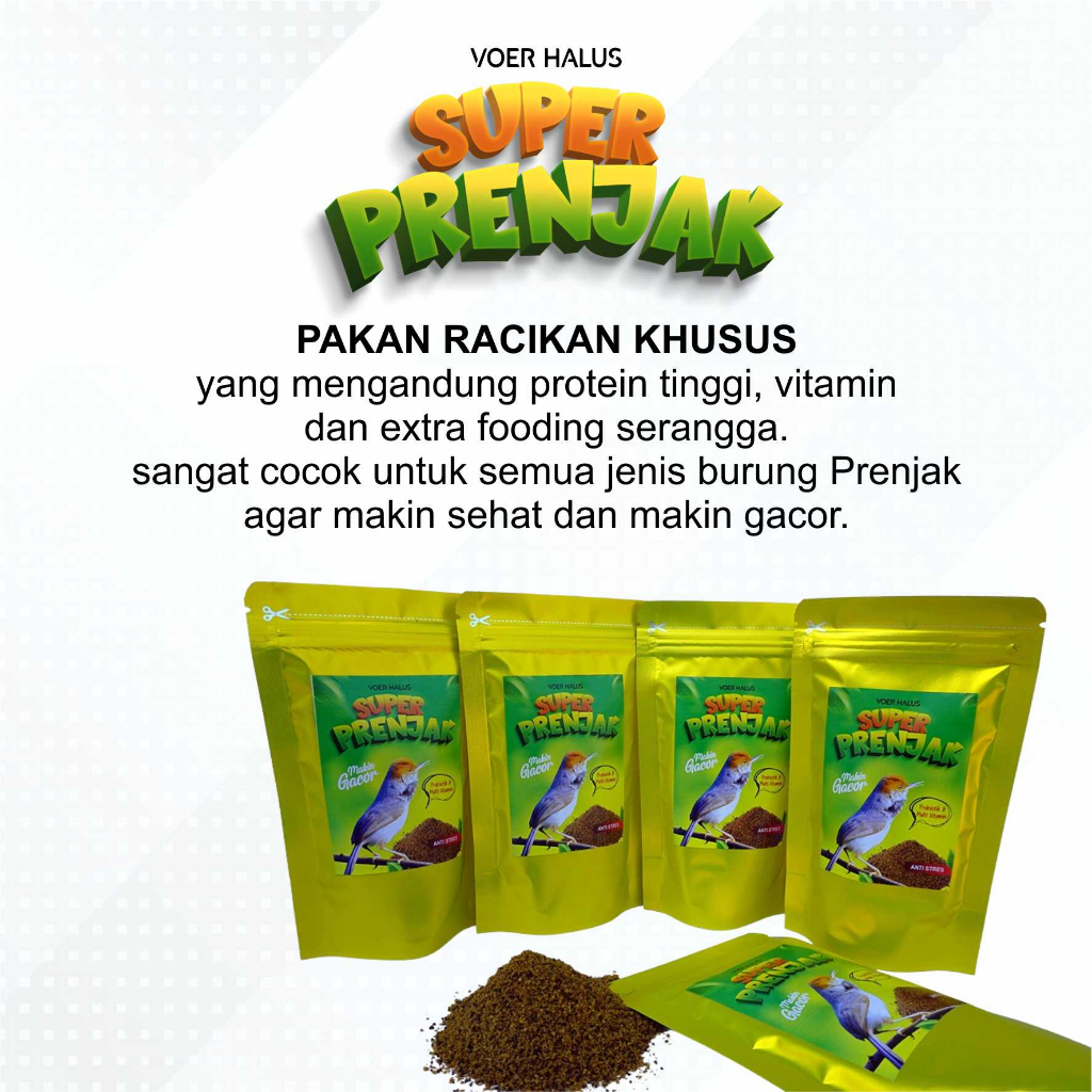 RK VOER KHUSUS BURUNG PRENJAK PAKAN BURUNG PRENJAK BIAR GACOR