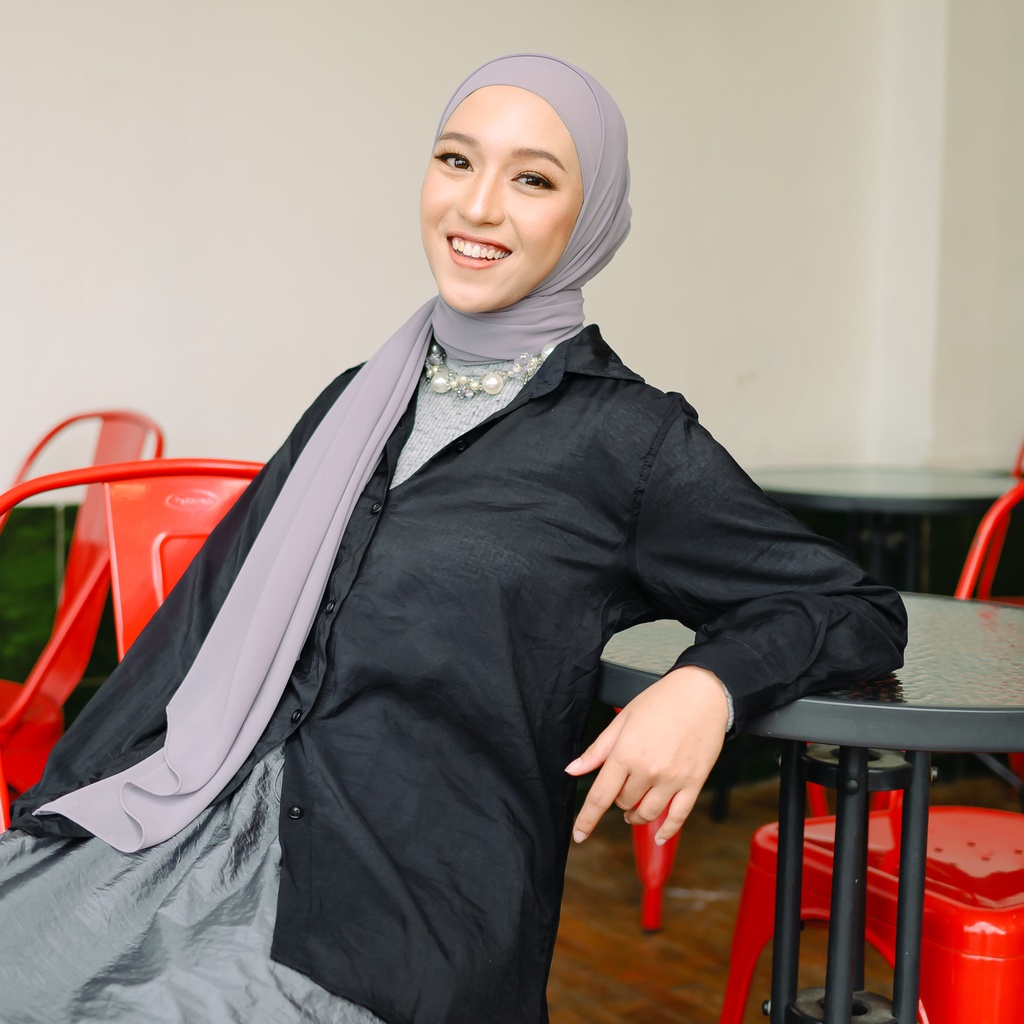 Lozy Hijab - Mono Shirt (Kemeja Basic Polos)