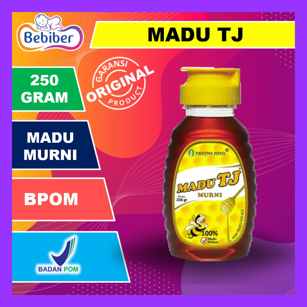 

Madu Tj Murni 250Gr/ Madu Murni / Madu Super / Madu Asli / BIBER