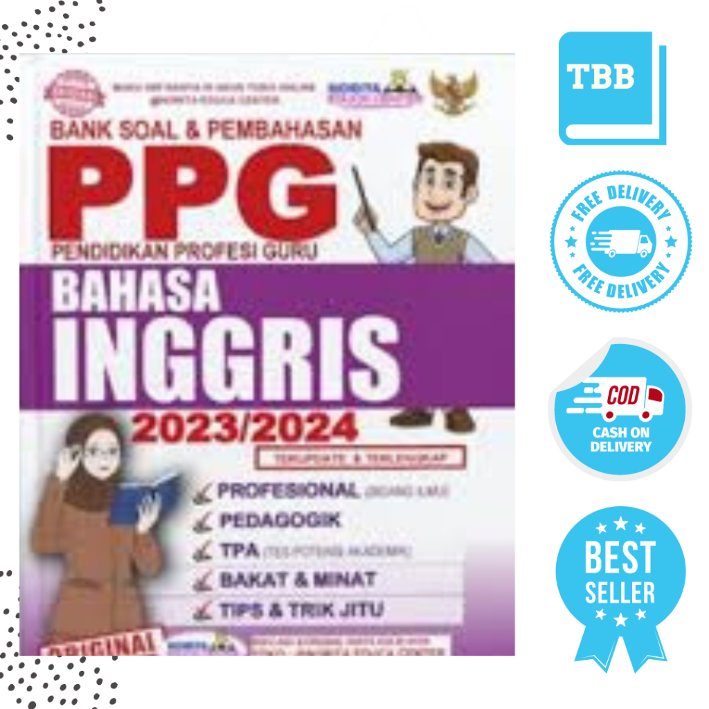 BUKU BANK SOAL DAN PEMBAHASAN PPG BAHASA INGGRIS TAHUN 2023 2024