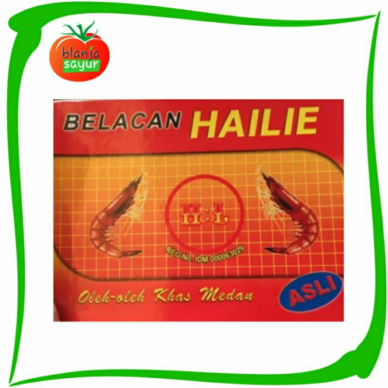 

Terasi Belacan Hailie oleh2 khas Medan