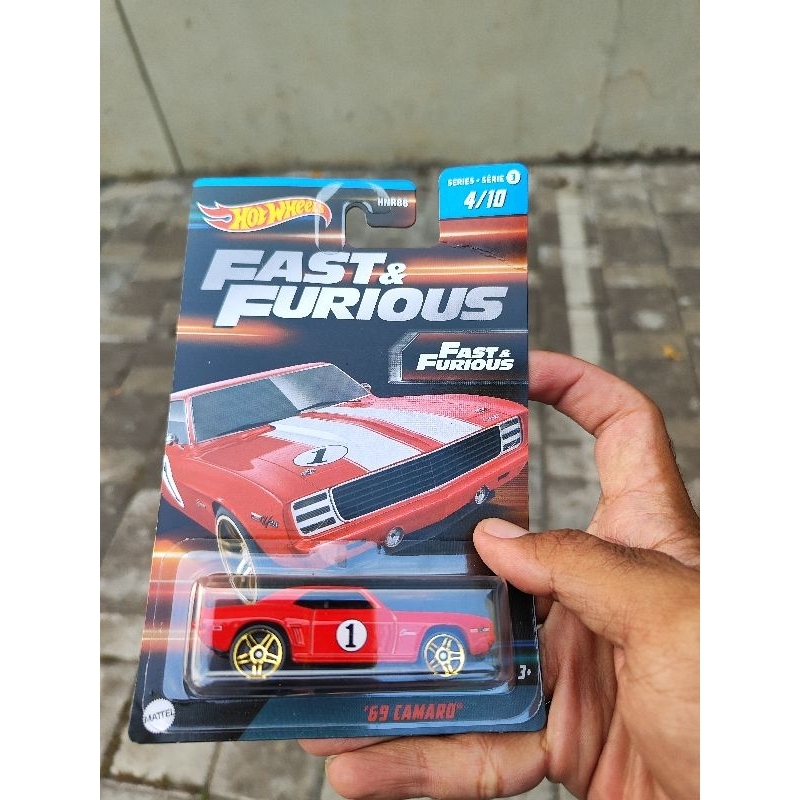 Hotwheels Fast Furious 69 Camaro