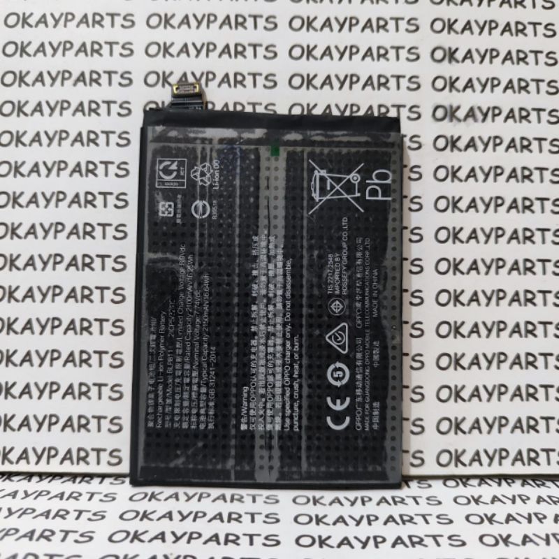 BATRE BATTERY BATRAI BATERAI OPPO RENO 5 5G ORIGINAL