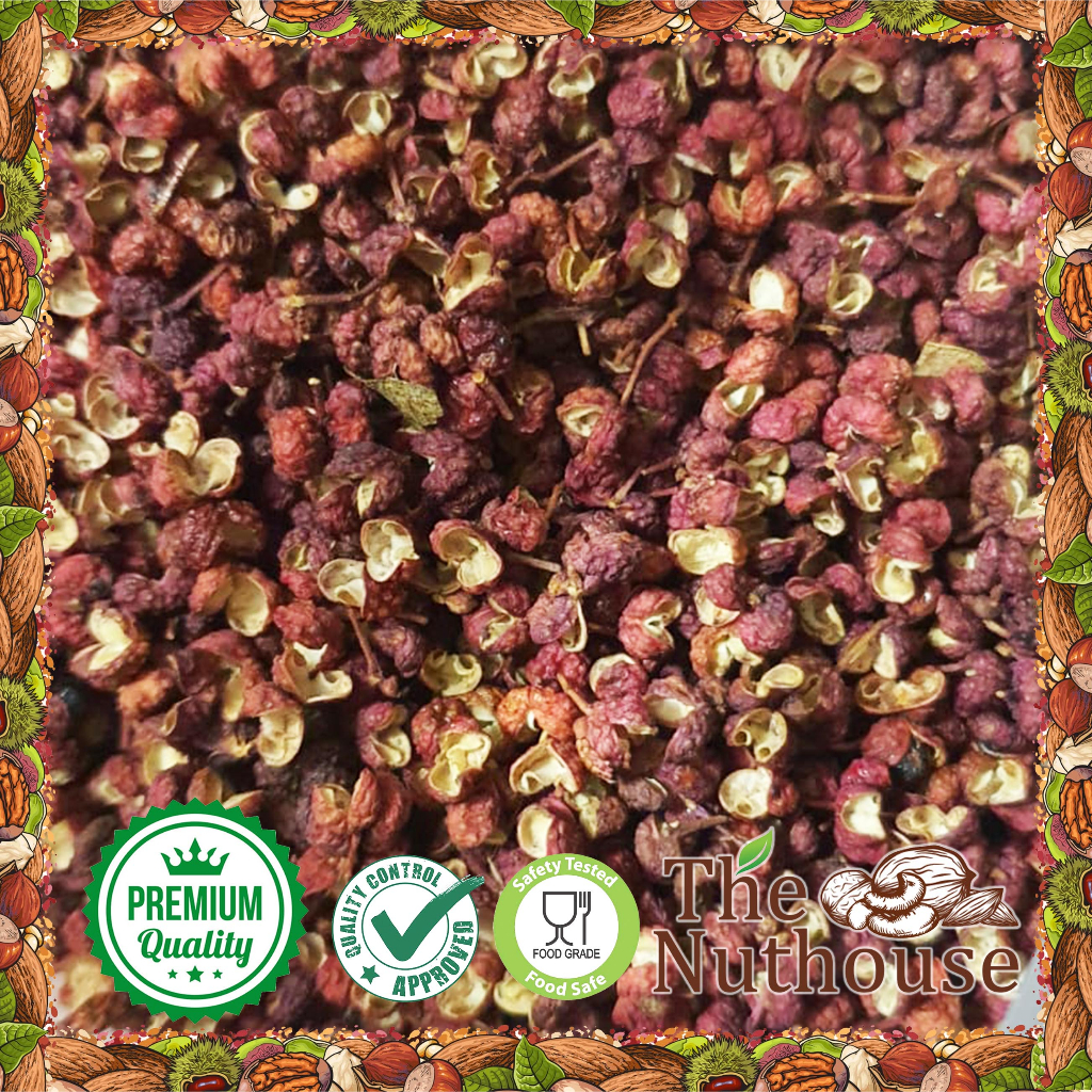 

1kg Sichuan Peppercorn MERAH / Lada / Mala / Hua Jiao / Red Szechuan [Premium]