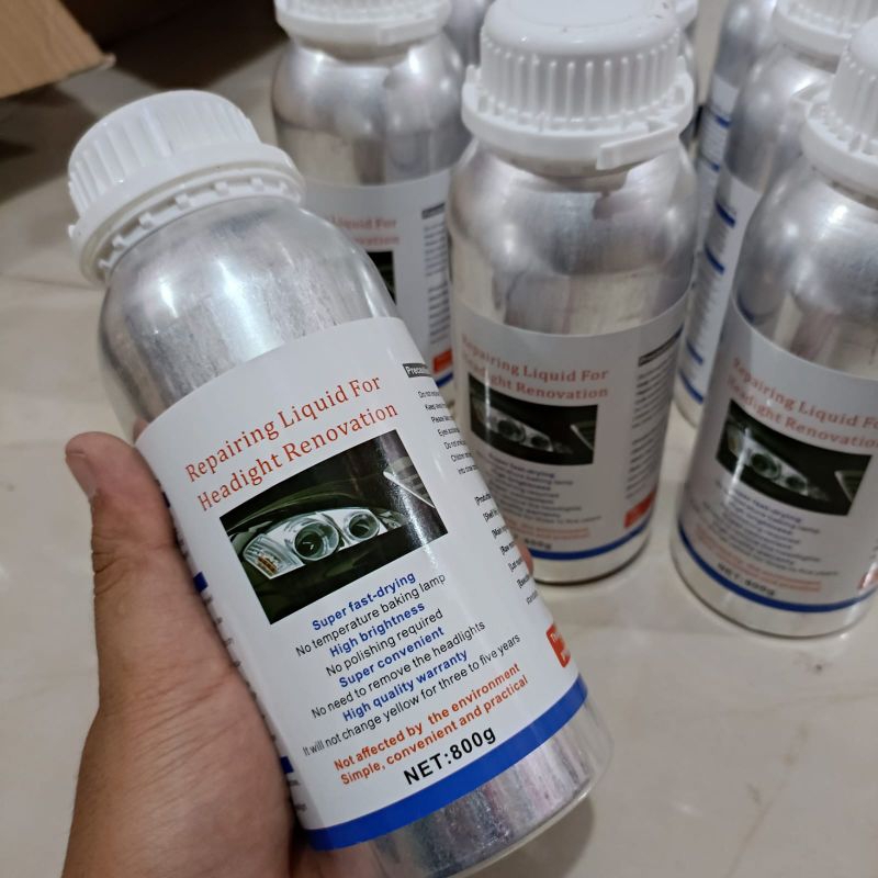 Cairan obat Liquid Nano Burn coating poles headlamps cover lampu mobil 800 gr