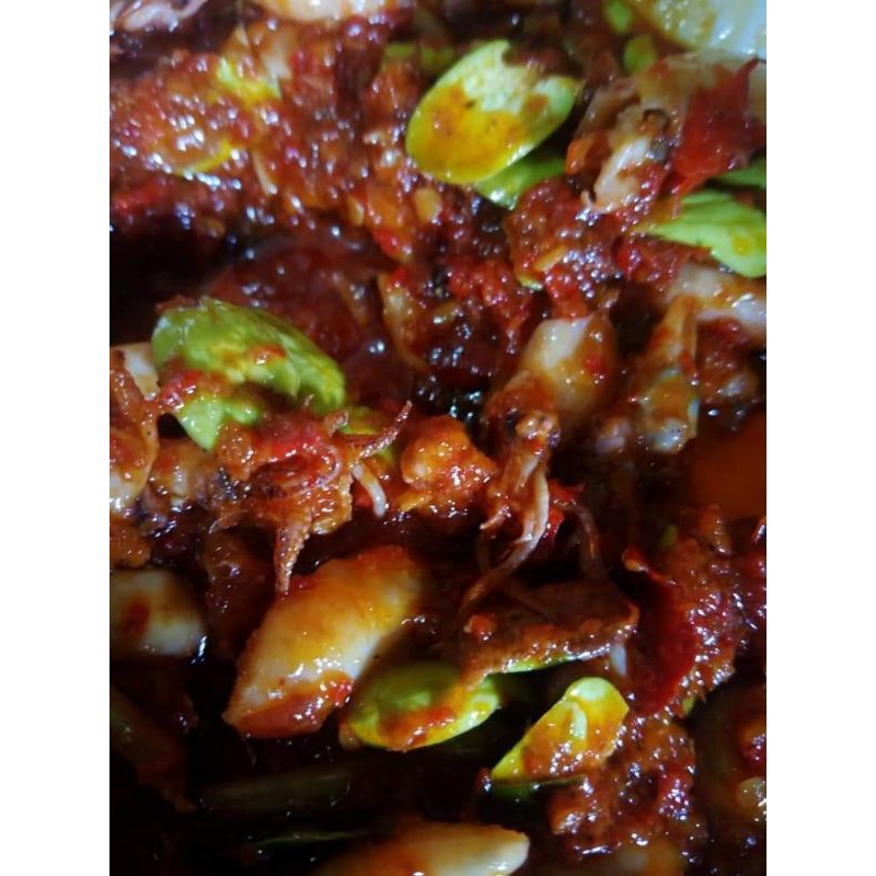 

Sambal Baby Cumi/Sambal Cumi+Pete/Sambal Ikan Tongko/Sambal Teri+Jengkol/Sambal Rebon