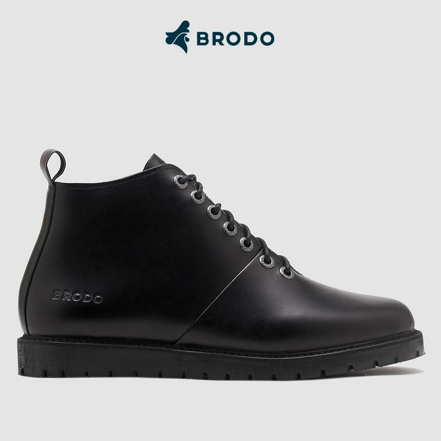 TERLARIS BRODO - Sepatu Signore Boots Full Black