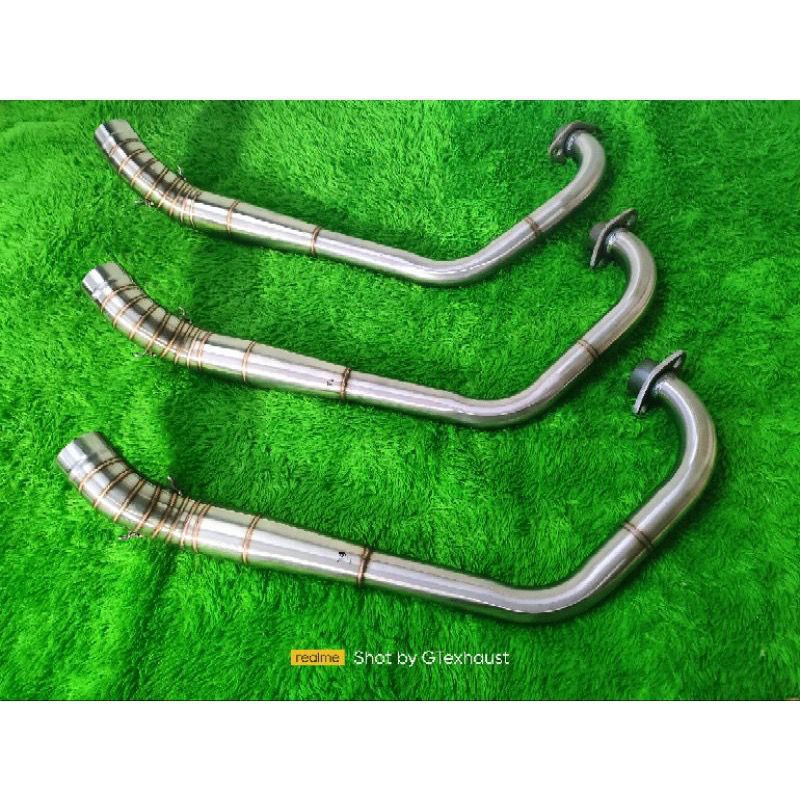 Leher Satria FU Stainless Porting Non Sambungan