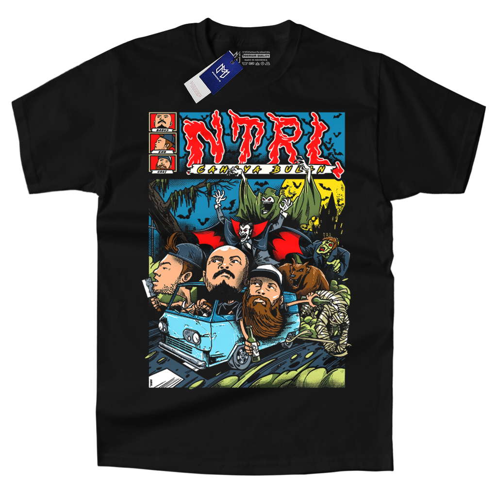 MORNING T-shirt NETRAL - Cahaya Bulan | NTRL Baju Kaos