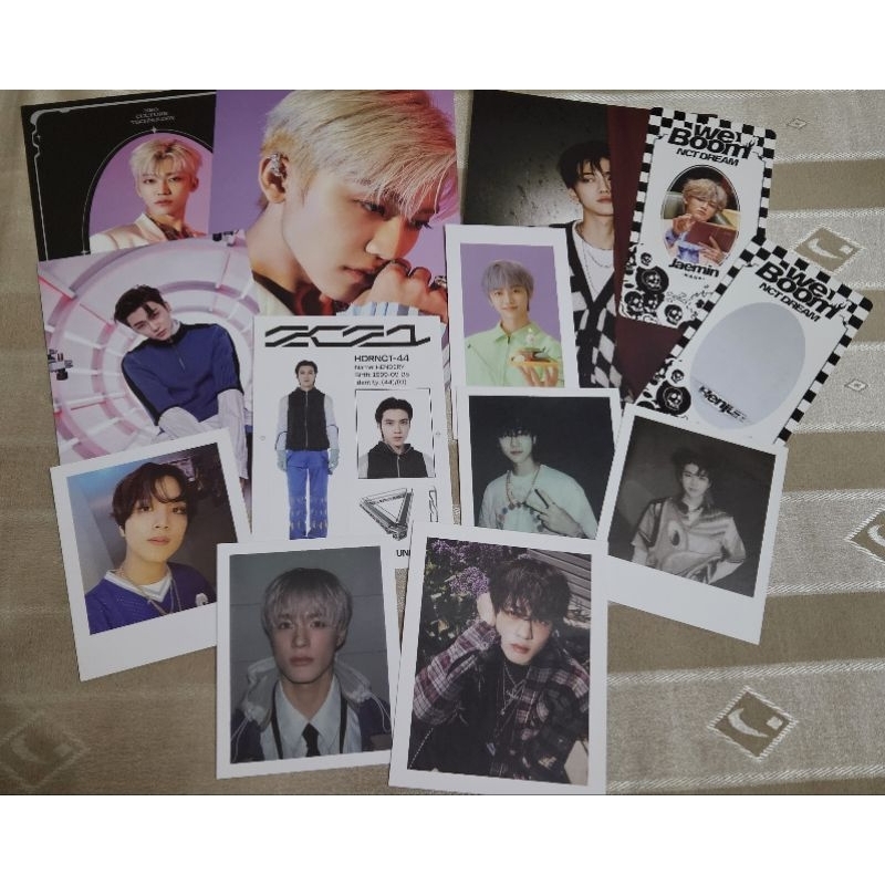 [CLEARANCE SALE] NCT Postcard, Polaroid, Id Photo, Boom card, Jaemin, Jeno, Haechan, Renjun, Chenle,