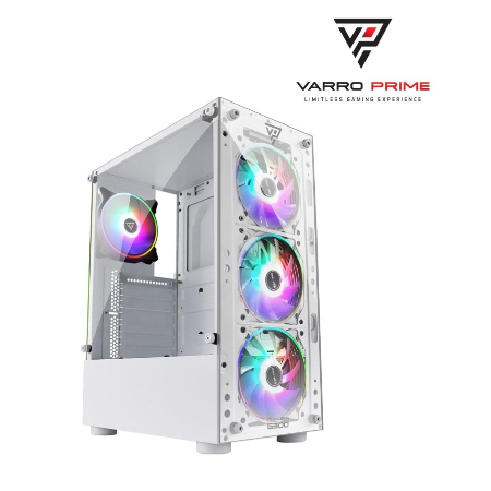 CASING GAMING VARRO PRIME NUCLEAR G300 + 3 FAN RGB