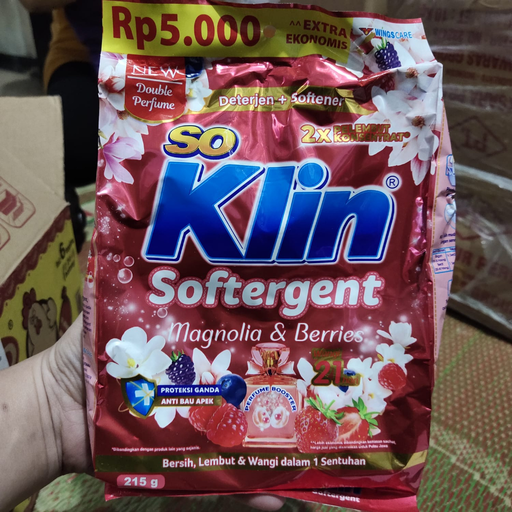 Soklin deterjen Bubuk