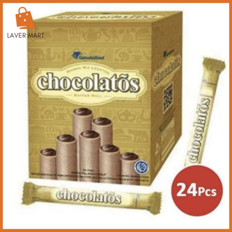 

Chocolatos Wafer Roll 500an 24pcs