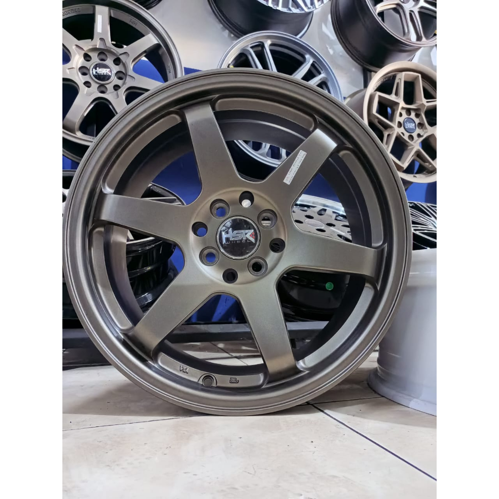velg original hsr r17 h8 model tokyo warna bronze