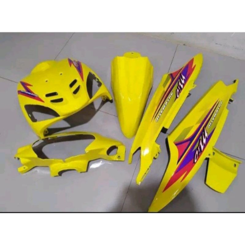 FULLSET COVER BODY HALUS MIO SPORTY KUNING BODYSET MIO SPORTY MIO LAMA KUNING BODY MIO KUNING