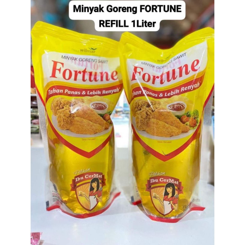 

MINYAK GORENG FORTUNE 1 LITER