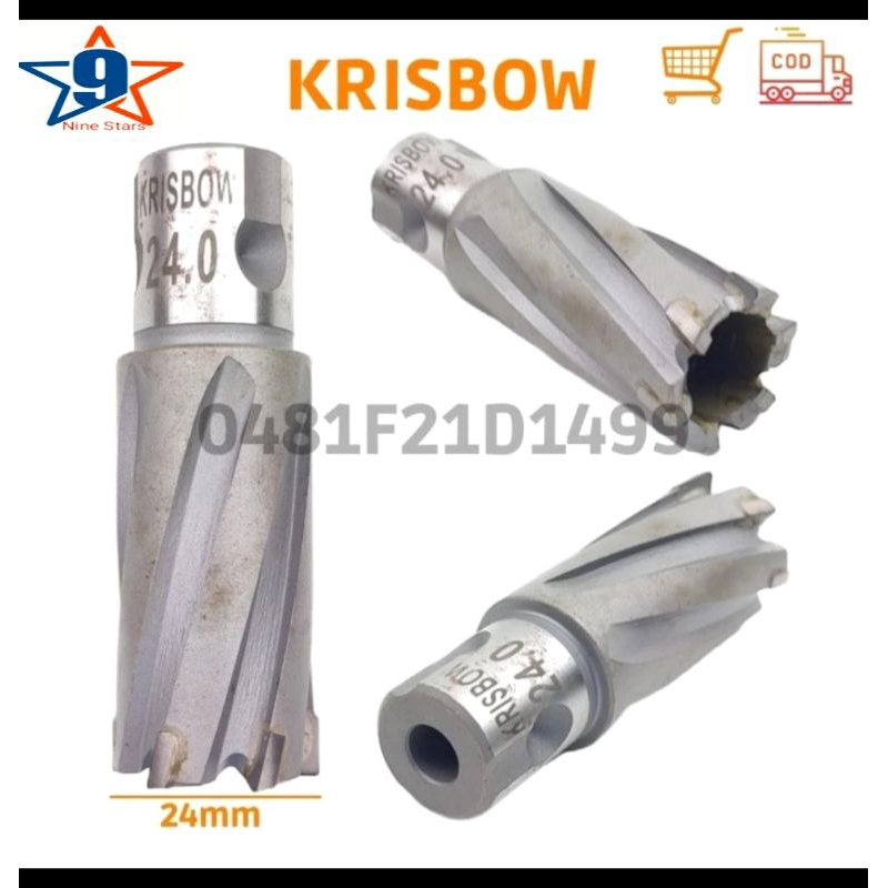 Mata bor magnet 24mm Krisbow bor TCT carbide