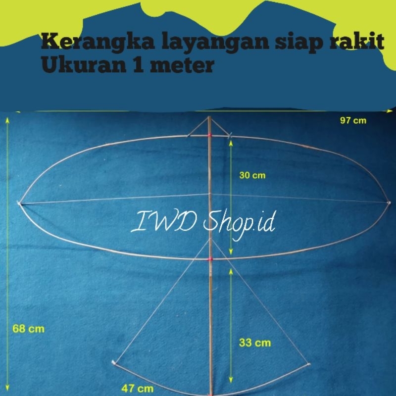 ready kerangka layangan siap rakit ukuran 1meter

Jenis layangan Burung & Bapangan
Request:Tulis dic
