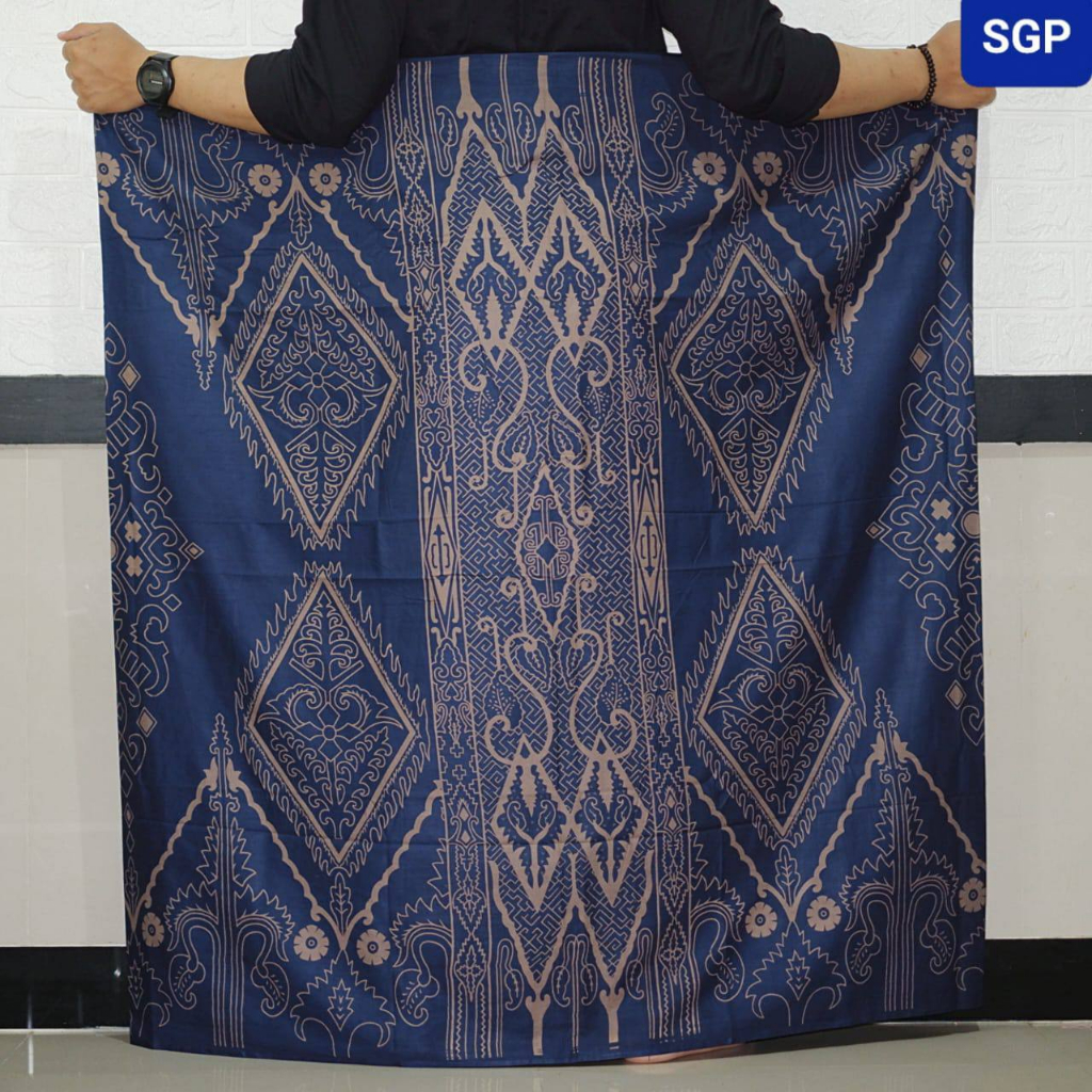 COD Sarung Batik Pintu Aceh Series Hitam Pekat Terbaru