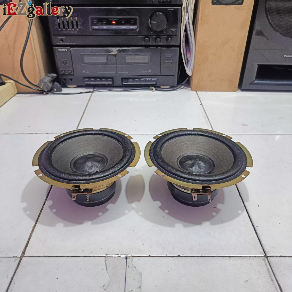 Speaker sony 6inch copotan compo normal original harga sepasang