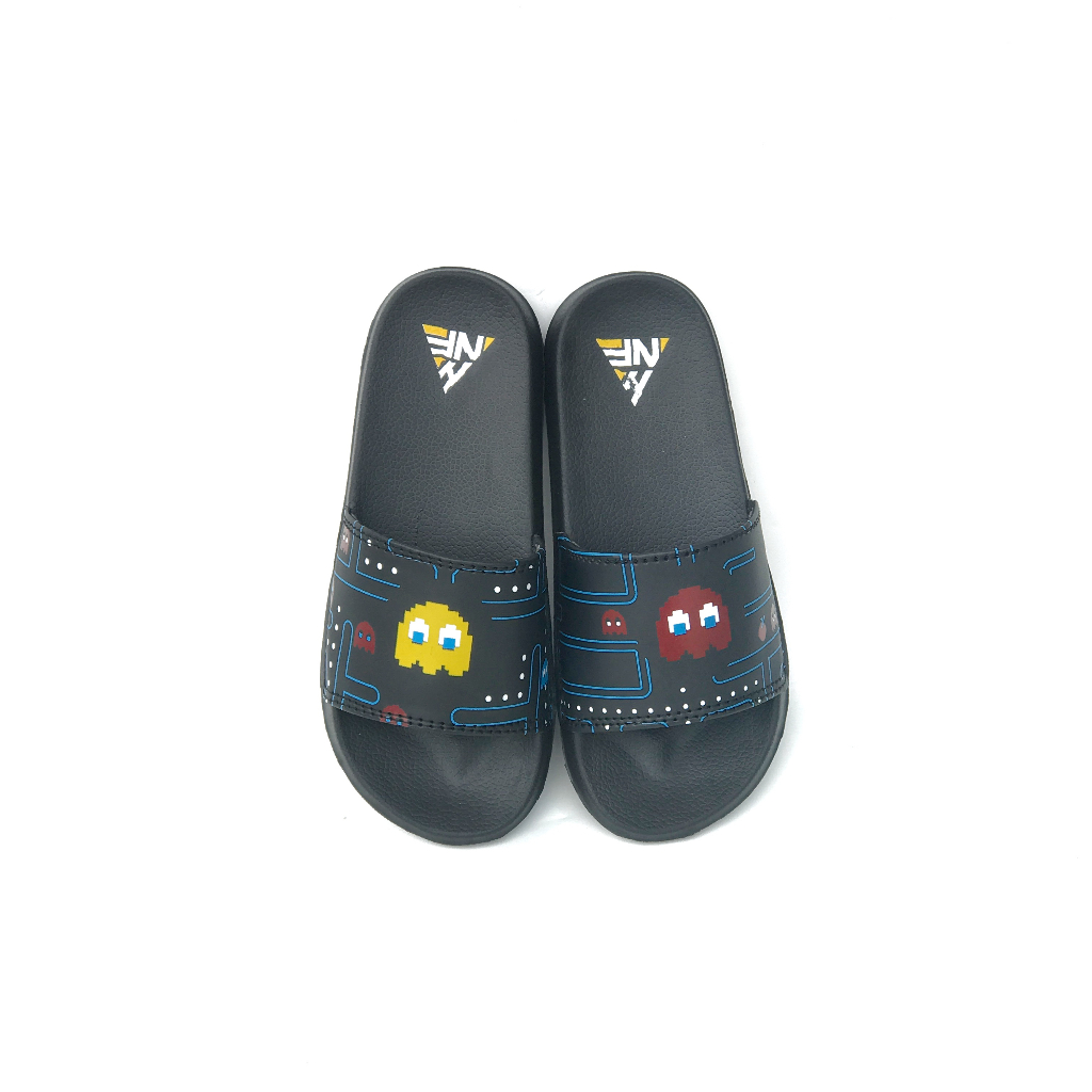 Sandal Anak Karakter Pacman Model Keren Bahan Ringan Empuk