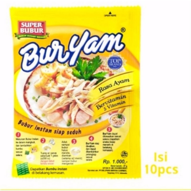 

super bubur renceng rasa ayam
