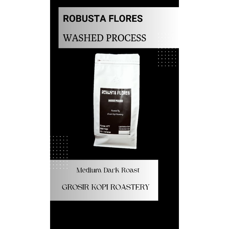 

Kopi Robusta Flores 100/250/500/1000Gram (Biji/Bubuk)