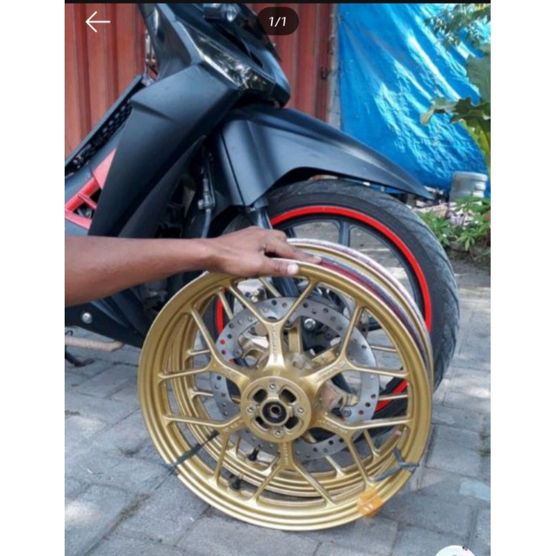 velek depan belakang honda. sonic 150R PNP supra x 125. dll copotan original