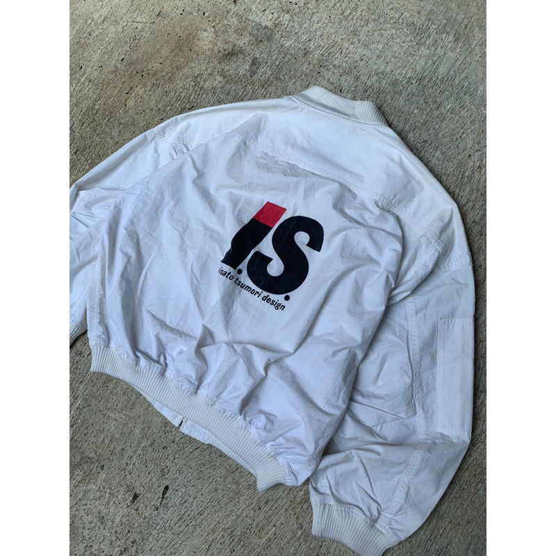 Issey miyake bomber jacket