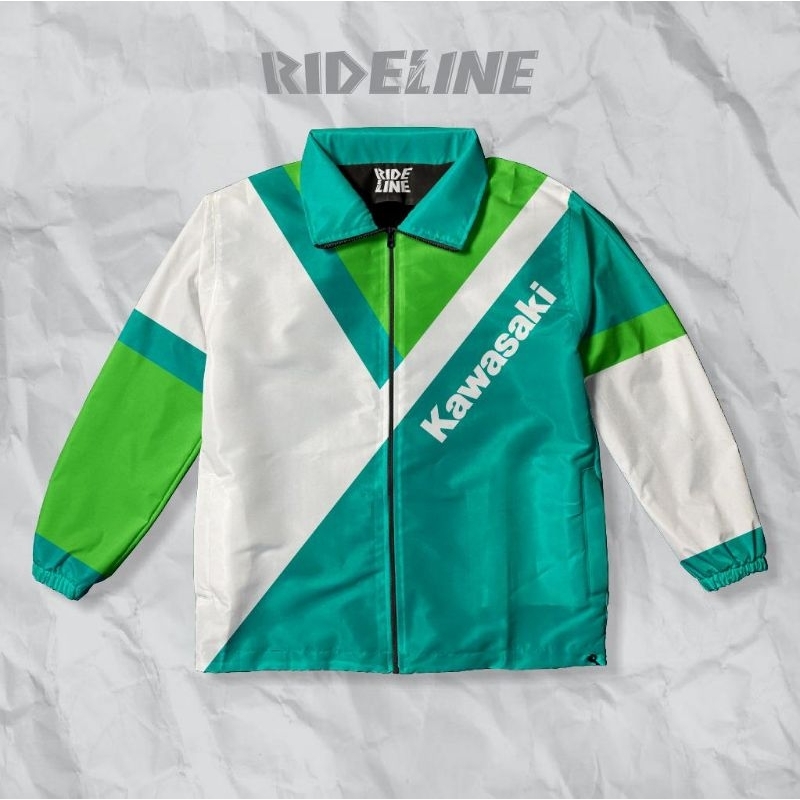 JAKET KAWASAKI NINJA VINTAGE 90S 80S OLD