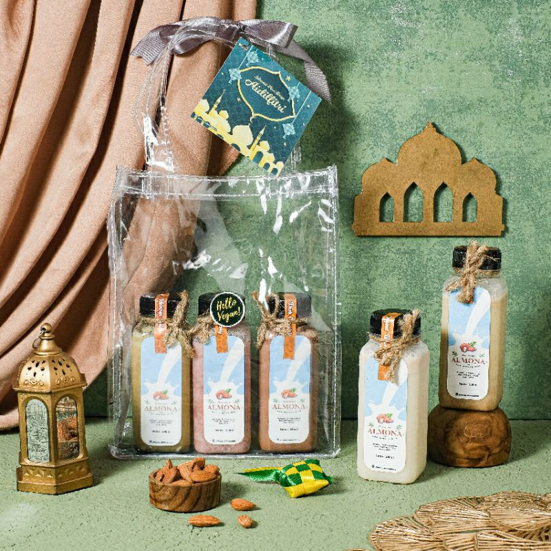 

Hampers Susu Almond/Minuman Sehat Tanpa Gula Full Almond Gluten Free
