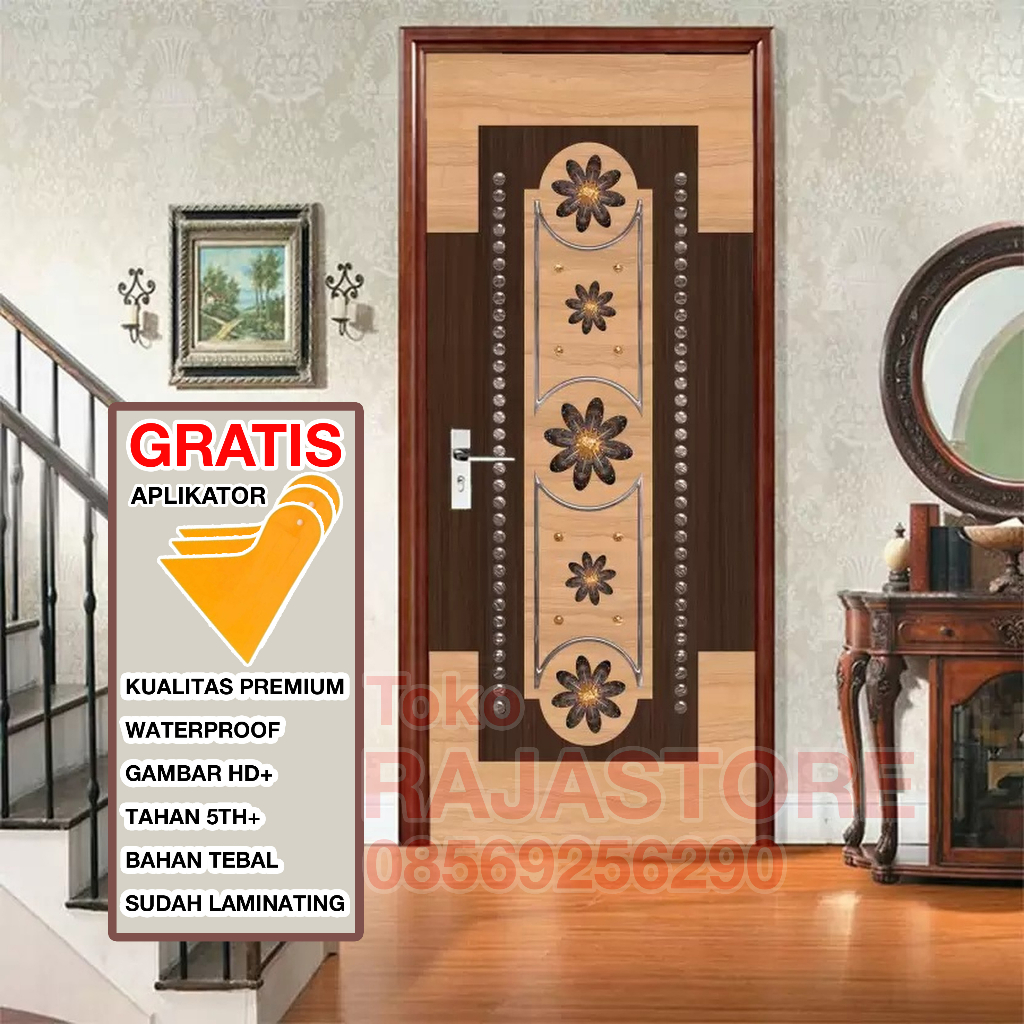 [FREE KAPE] STIKER PINTU / Stiker Pintu Kamar Tidur / Stiker Pintu Kaca / Stiker Dinding / Stiker Pi