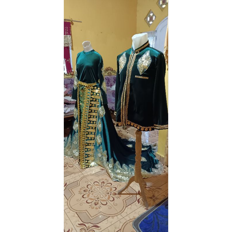 Baju adat gorontalo/ baju pengantin gorontalo