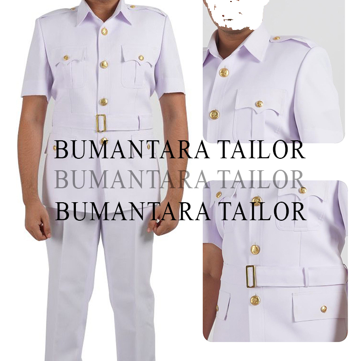 Pakaian Dinas Upacara 4 TNI AL/PDU 4 TNI AL 1 STEL