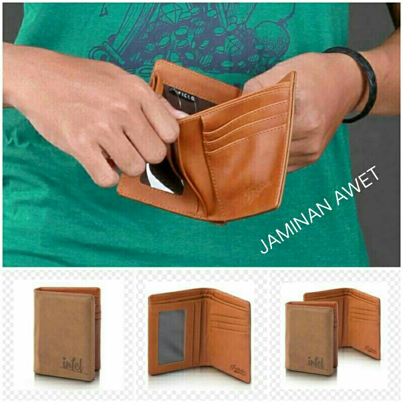 Dompet Kulit Pria Original Inficlo SPU 200 Cibaduyut Bandung Dompet Cowok