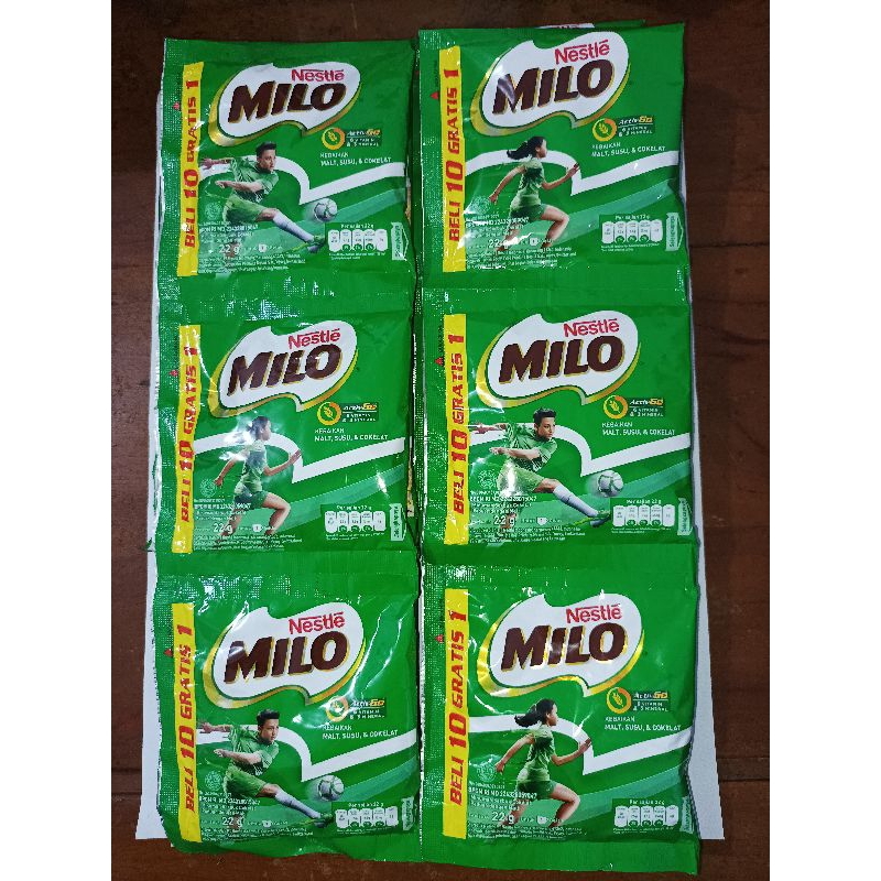 

MILO ACTIV-GO RENCENG 22g - 11pcs