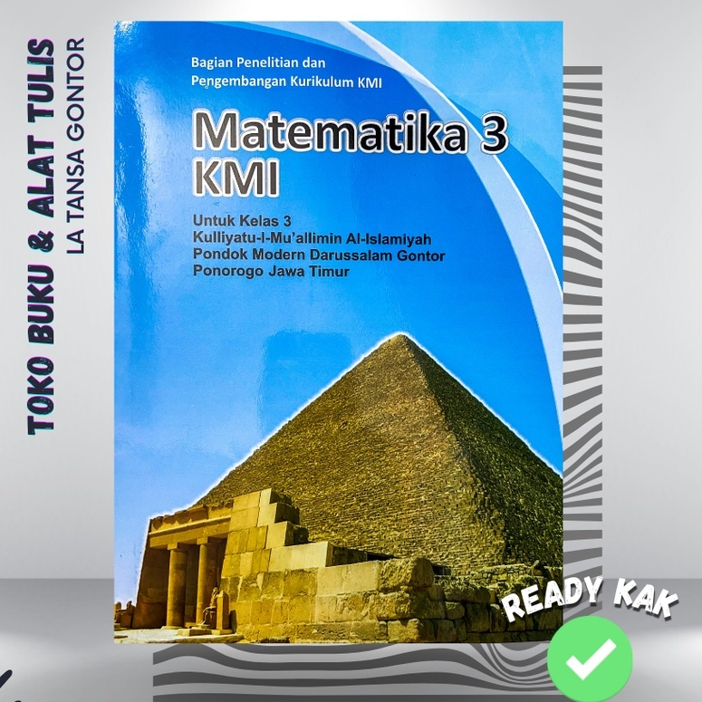 PELAJARAN MATEMATIKA KELAS 3 KMI GONTOR (KMI 3)