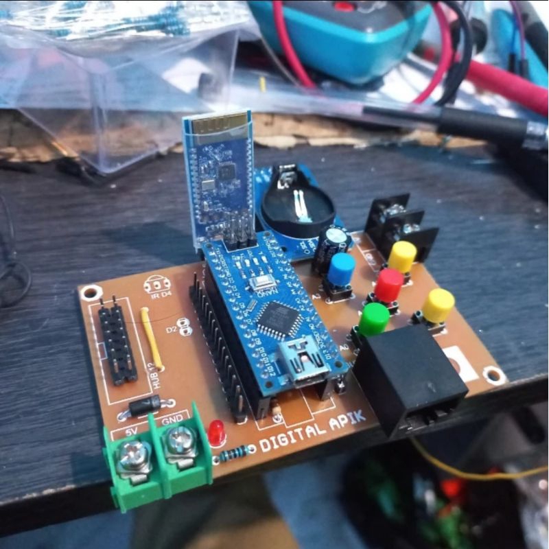 PCB JWS P10 Arduino Nano Jadwal Sholat Running Text Konektor DMD P10