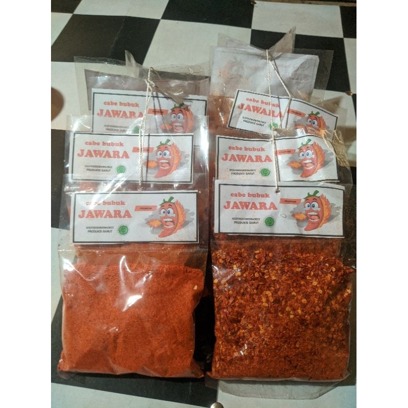 

cabe bubuk halus 100gram 10 renceng