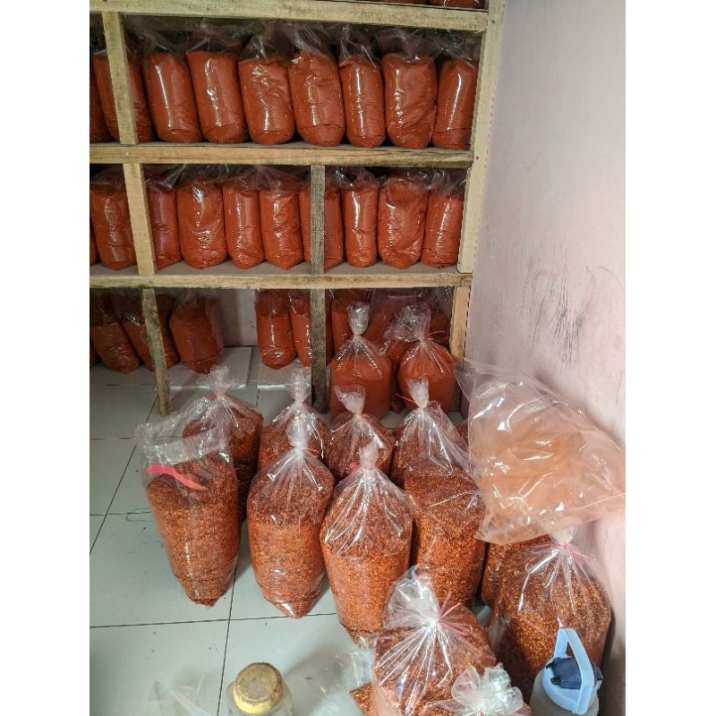 

cabe bubuk kasar exstra pedas